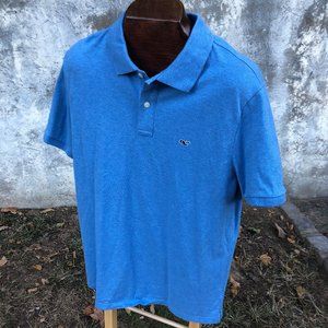 Vineyard Vines EUC S/S Blue Polo Shirt SZ Small